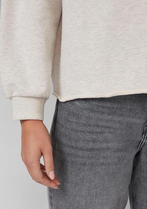 Produktbild s.Oliver Sweatshirt Sweatshirt im Relaxed Fit mit Rollsaum (34)