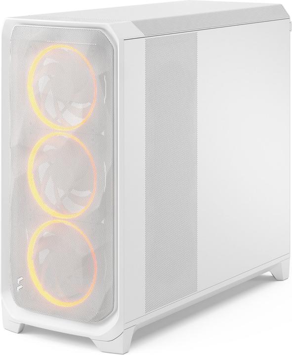 Produktbild Fractal Case Meshify 3 XL White RGB TG Clear Tint (ATX, ITX, mATX, SSI CEB, SSI EEB)