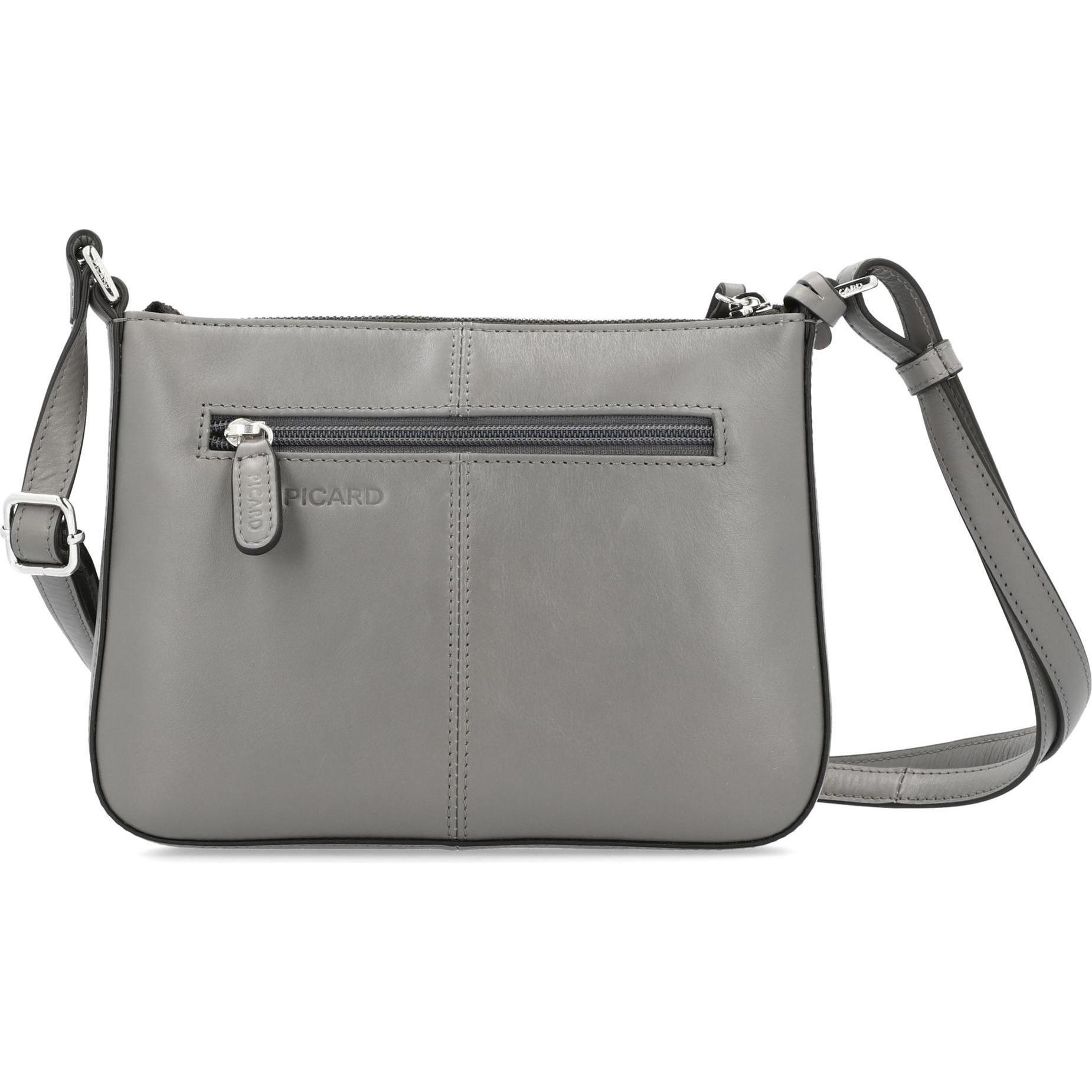 Thumbnail - Picard, Handtasche, Donna Umhängetasche Leder 21.5 cm, Grau