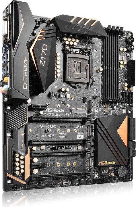 Produktbild AsRock Z170 Extreme7+ (LGA 1151, Intel Z170, ATX)