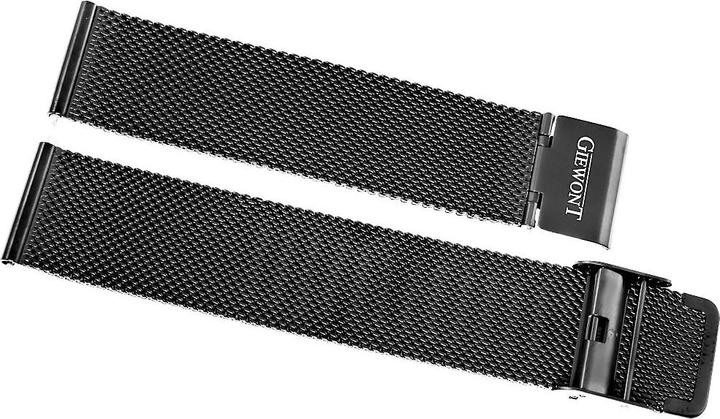 Actual product image Perfect Giewont Supernova GW330 GWB330-3 Smartwatch-Armband – Schwarz (20 mm)