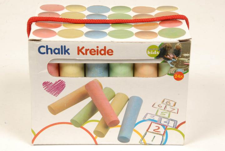 Produktbild Topwrite Kids Bürgersteigskreide, 24.. (Mehrfarbig, 24 x)