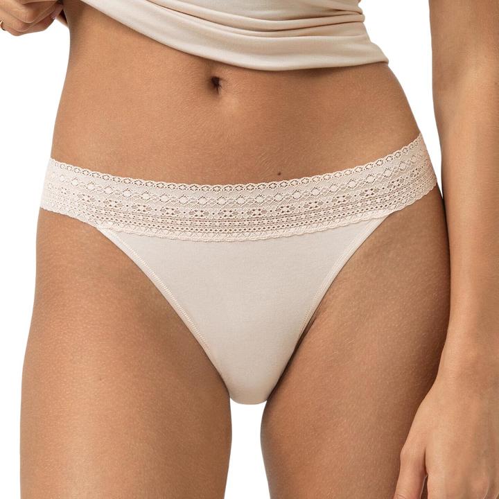 Immagine prodotto Mey - Modal Lace - String - 5er Pack (M Beige / weiss) (M, Confezione da 5 pezzi)
