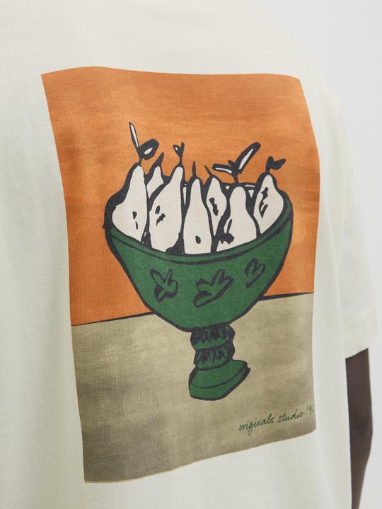 Produktbild Jack & Jones Rückenprint Rundhalsausschnitt T-shirt T-shirt (S)