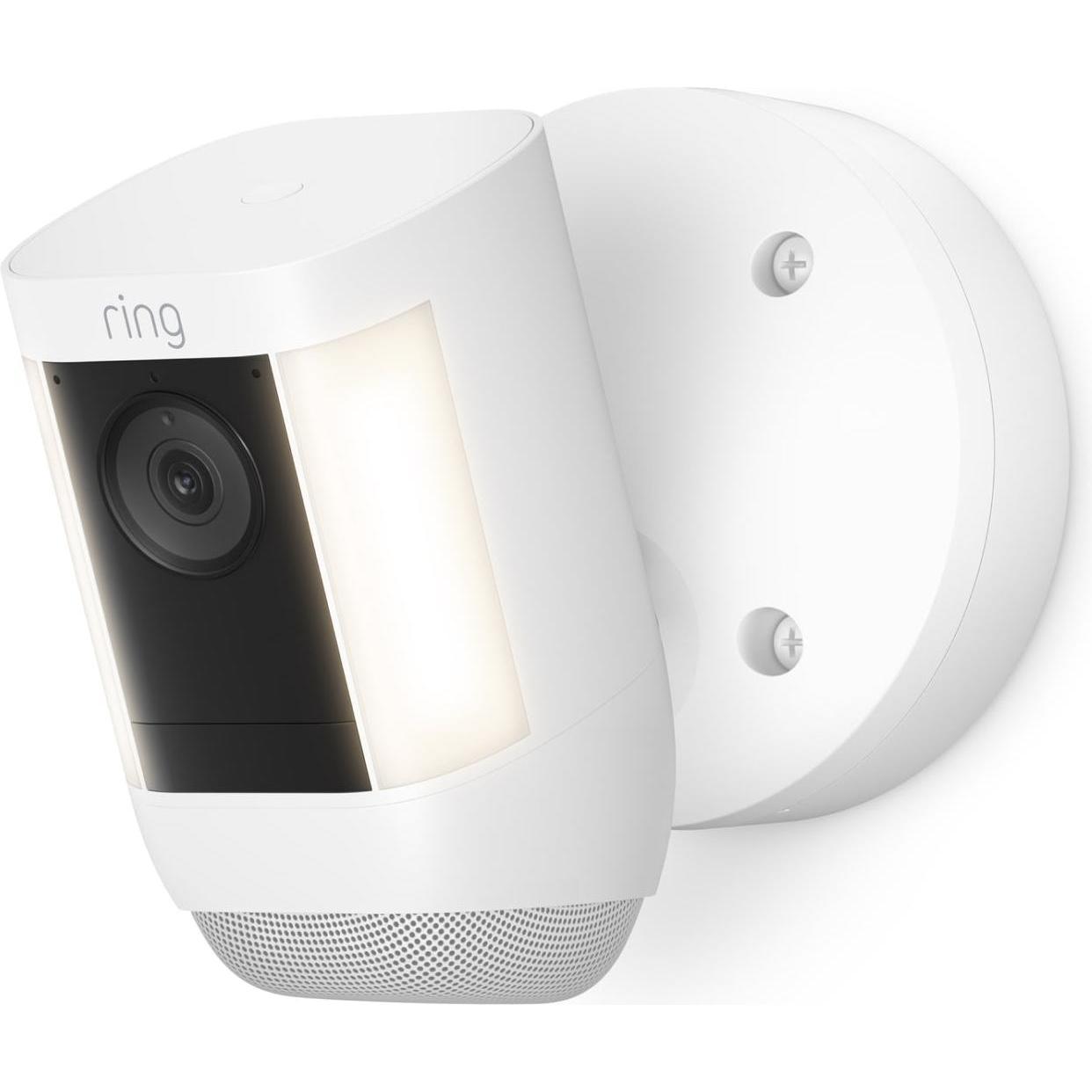 Ring Spotlight Cam Pro (1920 x 1080 Pixels), Netzwerkkamera, Weiss