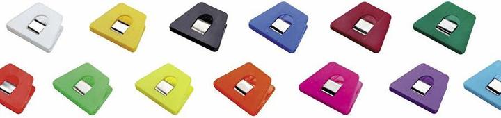 Produktbild Laurel 100 Briefklemmer farbsortiert 70,0 mm (100 x)