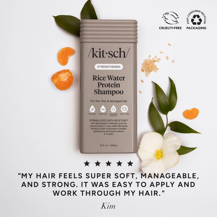 Immagine prodotto Kitsch Rice Water Protein Shampoo (Shampoo liquido, 355 ml)