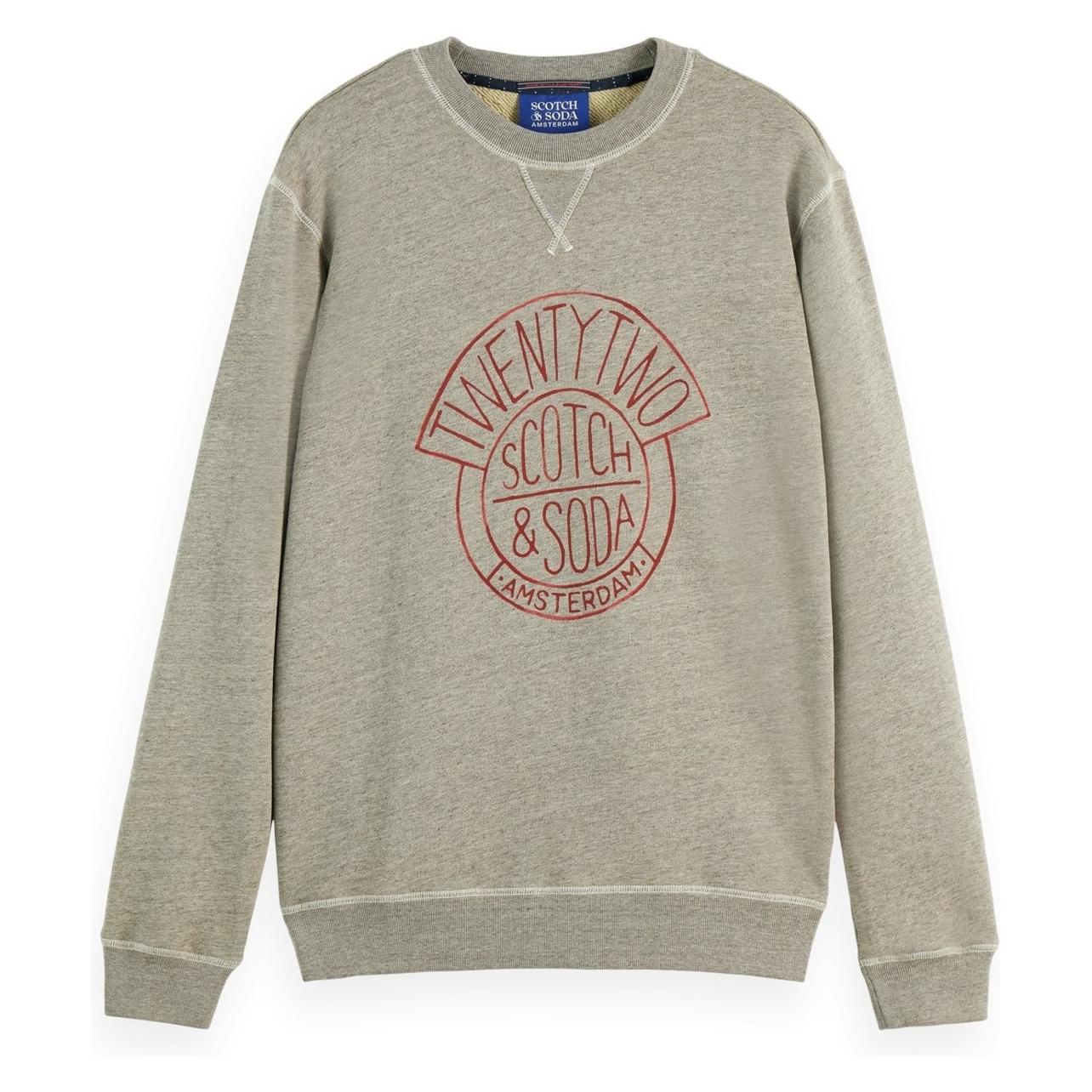Scotch & Soda, Mannen, Springer, 10022335, Grijs, (L)