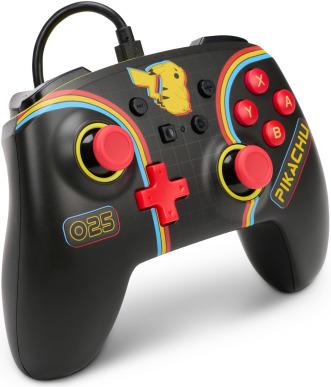 Produktbild PowerA Enhanced Wired Controller for Nintendo Switch – Pokémon: Pikachu Arcade (Switch)