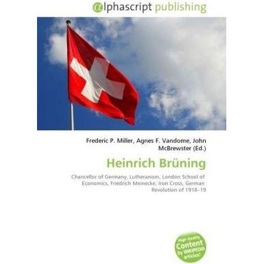 Thumbnail - Heinrich Brüning, Fachbücher