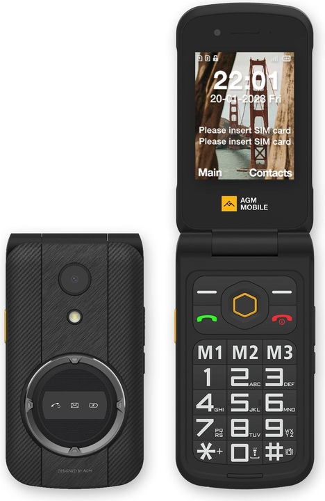 Image du produit AGM M8 128MB 4G NOIR (2.80", 4G)