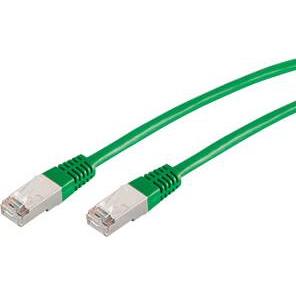 Shiverpeaks BASIC-S Patchkabel, Kat. 6, S/FTP, grün, 3,00 m RJ45 Stecker (S/FTP, CAT6, 3 m), Netzwerkkabel