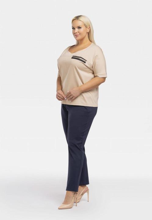 Actual product image Karko Plus-size blouse model (54, 56)