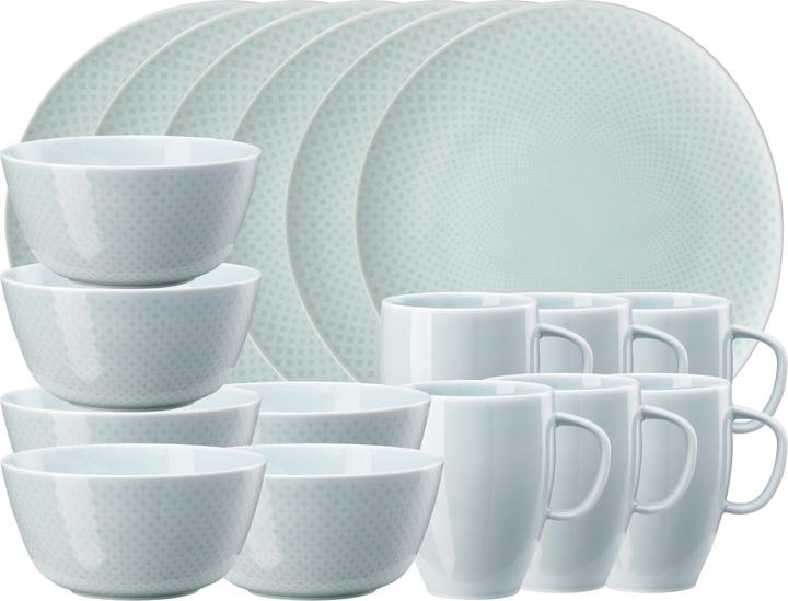 Actual product image Rosenthal Junto Opal Green breakfast set 18 pcs (18 pcs.)