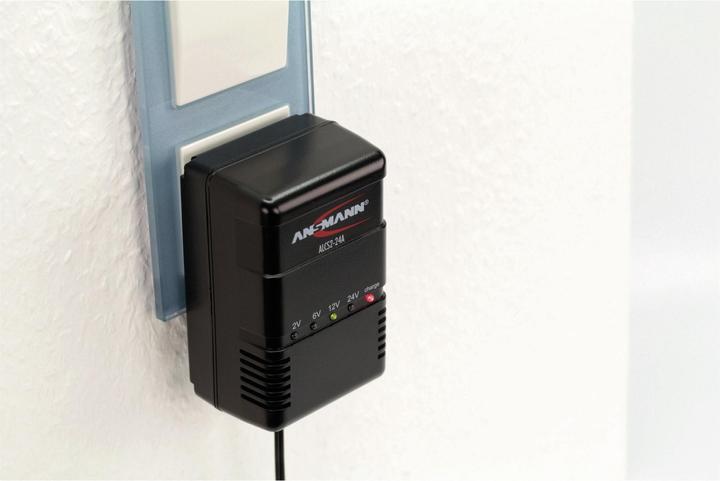 Image du produit Ansmann 220V Ladegerät für 12V Akku (24V, 6V, 12V, 24 A)