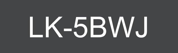 Produktbild Epson Matte Black/White 18mm LK-5BWJ (1.80 cm, Schwarz, Weiss)