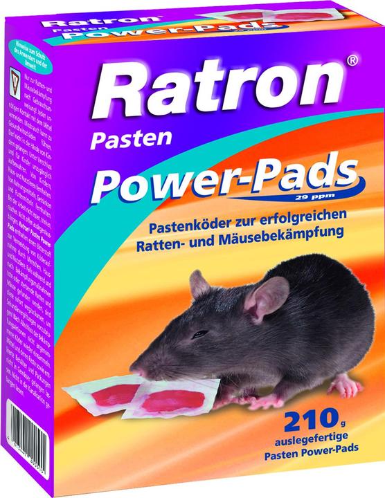 Ratron Pasten Power-Pads, anwendungsfertig, 14 x 15 g