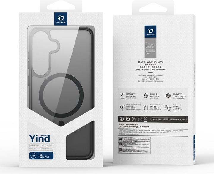 Actual product image Samsung Galaxy S25 Plus - Ducis Yind Series mit Magsafe in schwarz (Samsung Galaxy S25+)