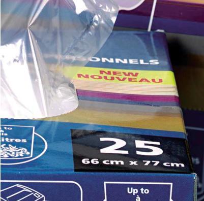 Produktbild Rexel Abfallsäcke, 175 Liter, 100 Stück (100 x, 175 l)