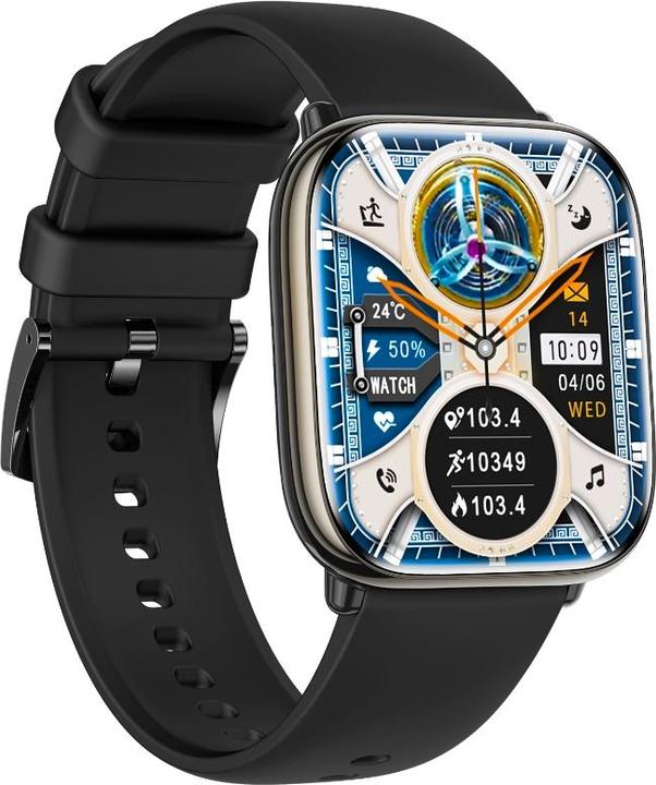 Produktbild RNCF31 SCHWARZ Damen-Smartwatch (40 mm)