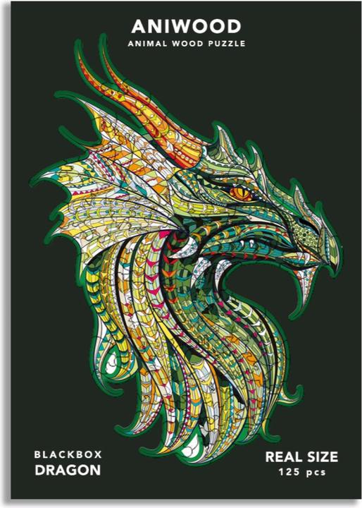 Immagine prodotto Aniwood Puzzle motivo drago (M) (150 pezzi)