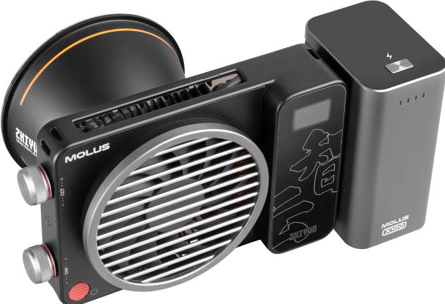 Actual product image Zhiyun Molus X100 Pro (Video light)