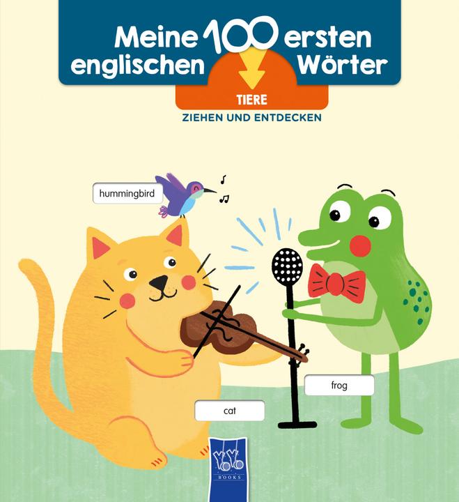 Produktbild Meine 100 ersten englischen Wörter - Tiere (Deutsch, Yoyo Books, 2021)