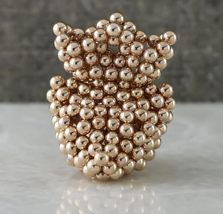 Actual product image Neoballs Rose Gold (216 magnetic spheres)