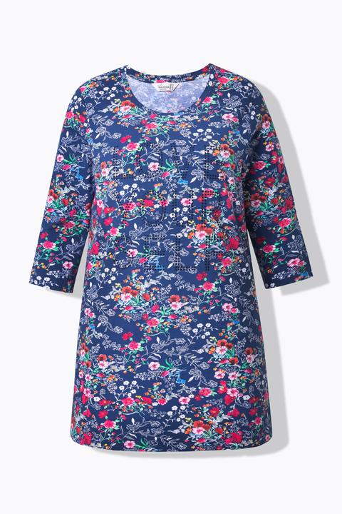 Produktbild Miamoda Longshirt, Minimalmuster, Glitzer-Statement (44)