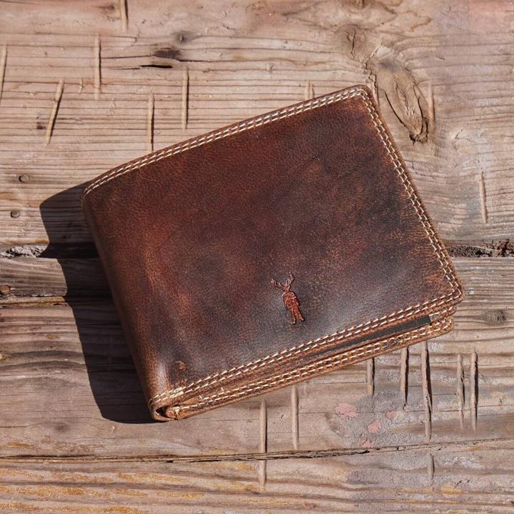 Actual product image Jack kinsky Baltimore billfold with flap