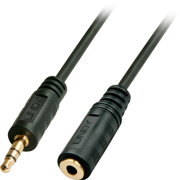 Produktbild Lindy Klinke-Verlängerung (10 m, 3.5mm Klinke (AUX))