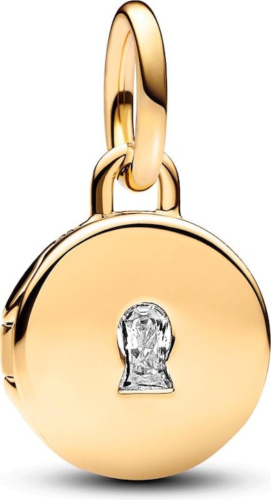 Produktbild Pandora Aufklappbares & Gravierbares Liebesmedaillon Charm Charm (Vergoldete Metalllegierung)