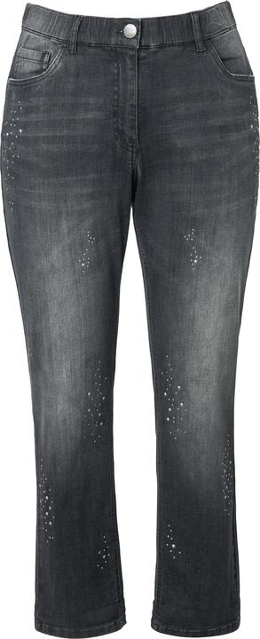 Actual product image Ulla Popken Rivet Detail Stretch Fit Boyfriend Jeans (46)