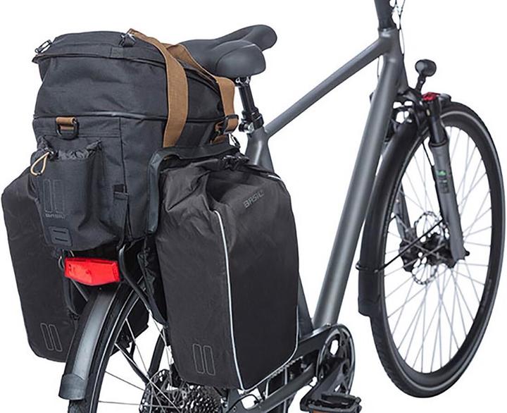Actual product image Basil Miles XL Pro (36 l, Luggage carrier bag)