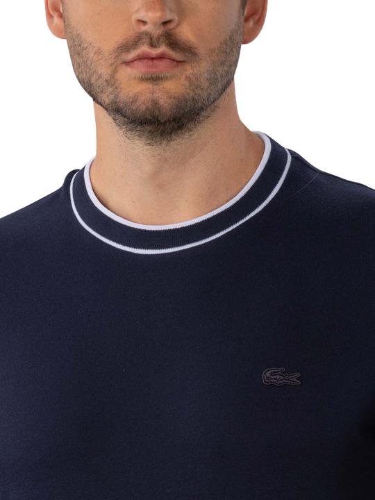 Produktbild Lacoste T-Shirt Stretch Pique Striped Collar (M)