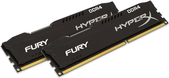 Produktbild HyperX Fury (2 x 8GB, 2400 MHz, DDR4-RAM, DIMM)