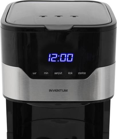 Produktbild Inventum KZ718D - Filter-koffiezetapparaat - Thermoskan - Zwart/RVS