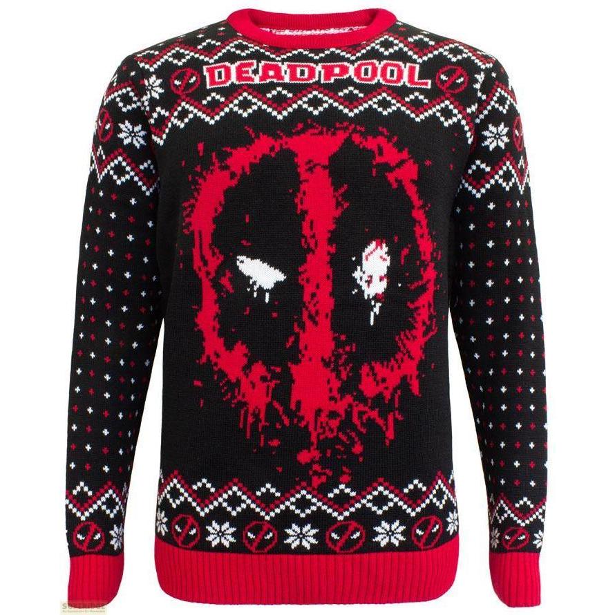 Heroes Inc, Pullover, Deadpool Sweatshirt Christmas Jumper Deadpool (XL), (XL)