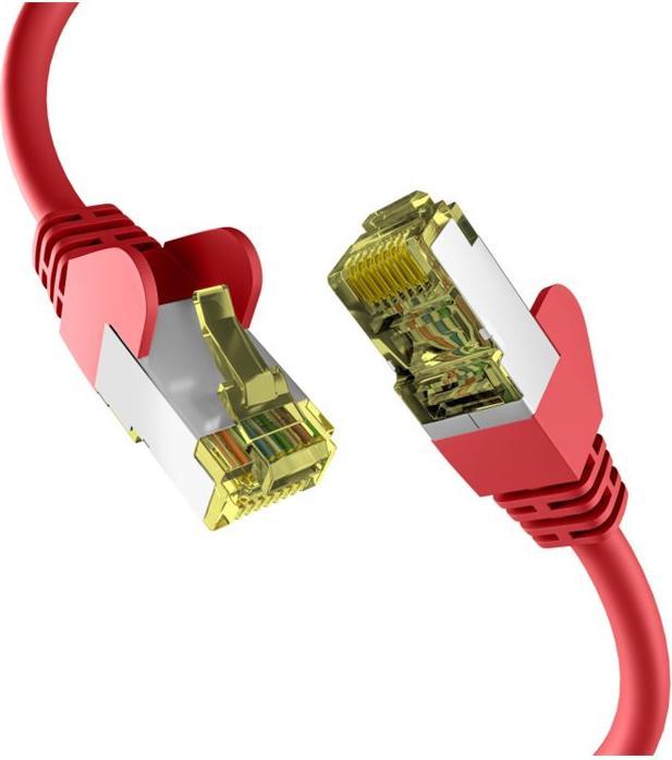 Produktbild EFB Elektronik CAT6A RED 0.25M PATCH CORD (S/FTP, CAT6a, 0.25 m)