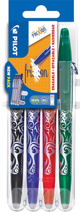 Image du produit Pilot FriXion Ball (Bleu, Noir, Rouge, Vert, 4 x)