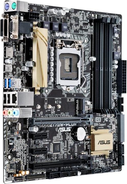 Produktbild ASUS Z170m-Plus (LGA 1151, Intel Z170, mATX)