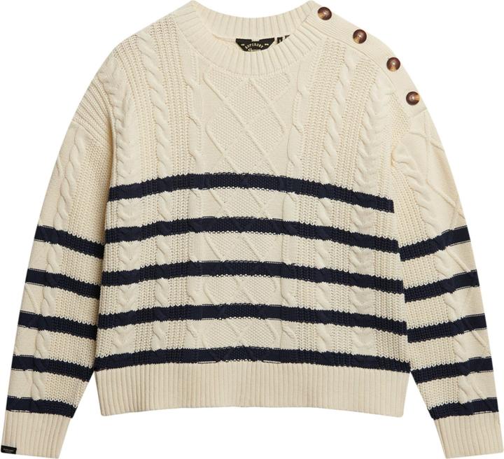 Actual product image Superdry Cable Crew Neck Jumper (10XL)