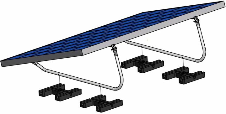 Produktbild Solar-Pac Montage-Kit Flachdach