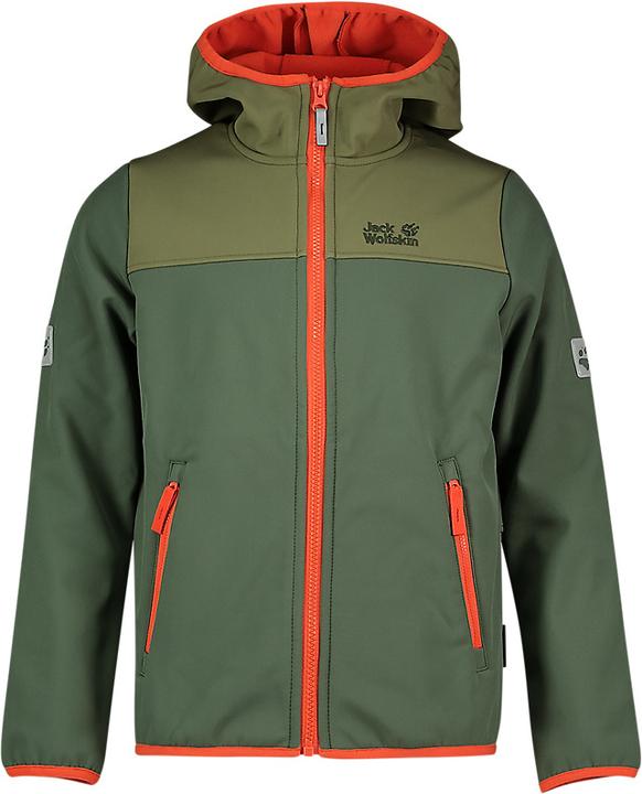 Produktbild Jack Wolfskin Fourwinds Kinder Softshelljacke (128)