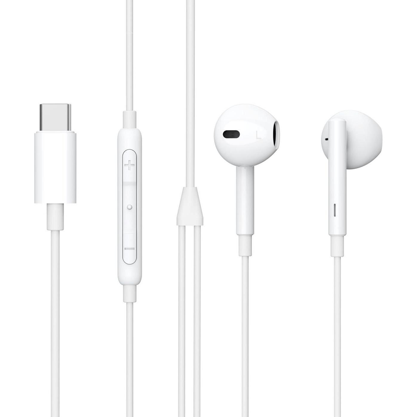 eSTUFF In-ear Headphone Earpod (Kabelgebunden), Kopfhörer, Weiss