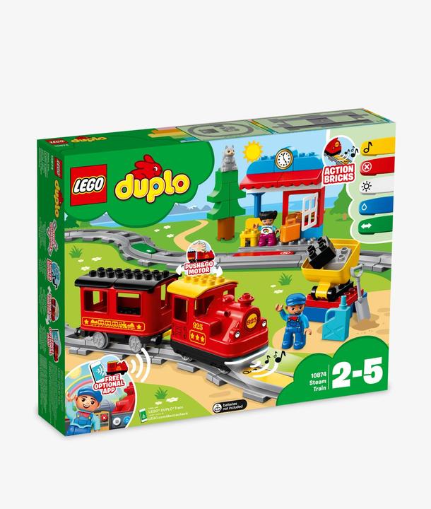Produktbild LEGO Dampfeisenbahn (10874)