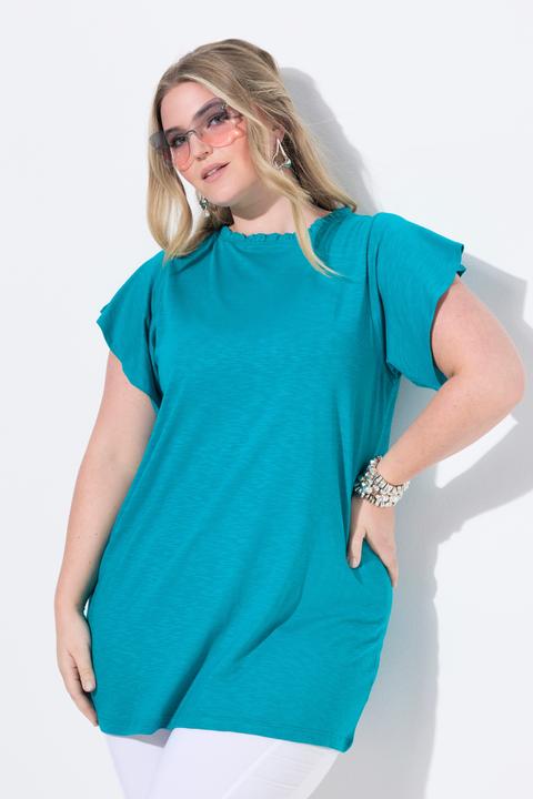 Immagine prodotto Miamoda T-Shirt, A-Linie, Ausschnitt-Rüsche (48)