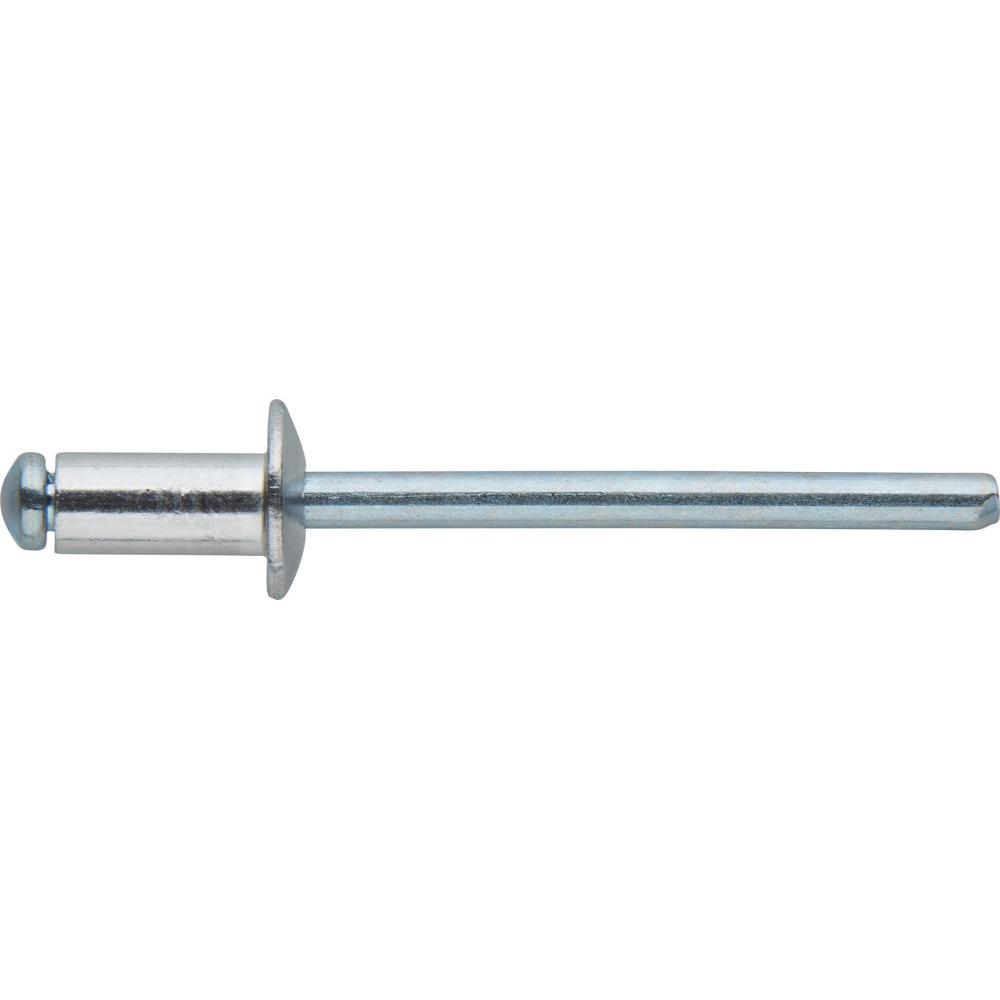 Magni, Nieten, Fortis Blindniet Stand. a100Stk.Flachrdk. 4 x12mm