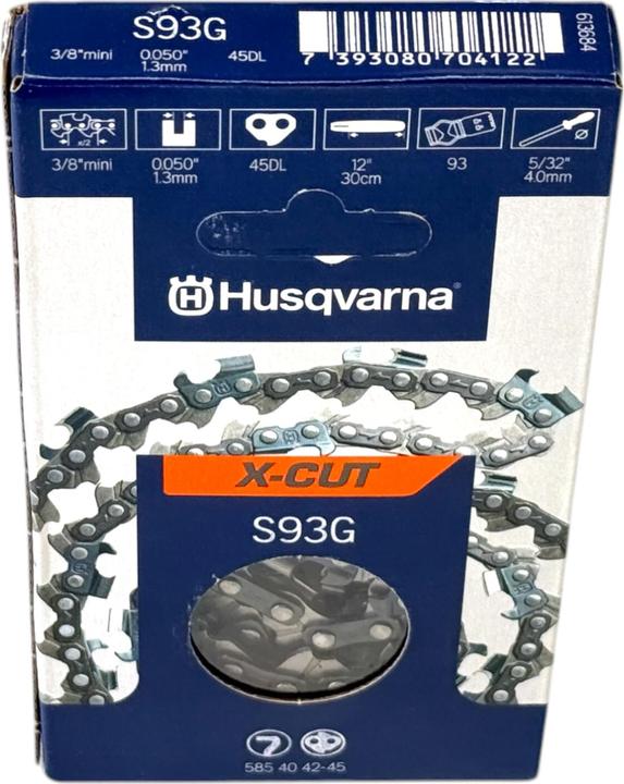 Actual product image Husqvarna X-CUT S93G (Chainsaw, Saw chain)