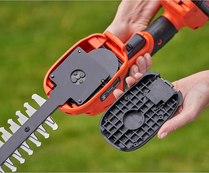Produktbild Black & Decker 18 V Akku Gras und Strauchschere ohne Akku und Ladegerät (Akkubetrieb)
